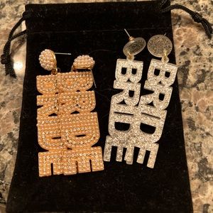 Bride earrings